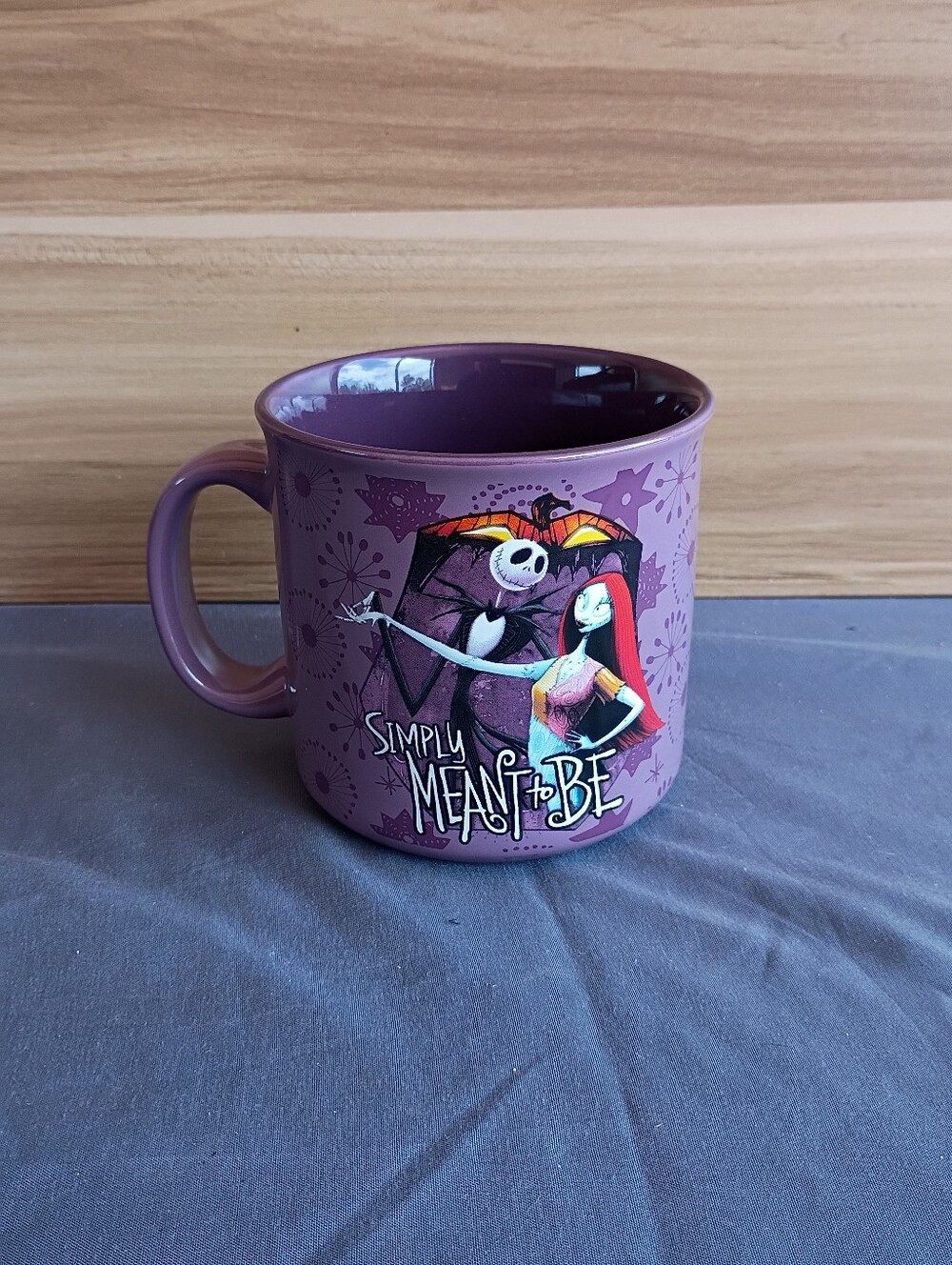 Disney The Nightmare Before Christmas 'Simply Meant to Be' Purple Mug